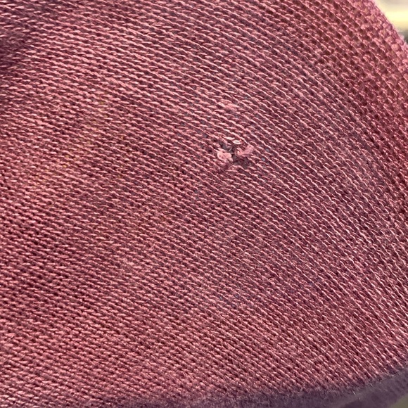 Scandal Elegant Women's Purple Top with Artistic Design Long Sleeve Large - Picture 5 of 5